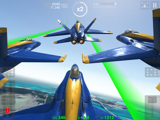 Blue Angels: Aerobatic Flight Simulator на iPad