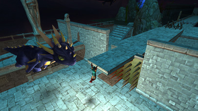 Discord of bad dragon land: destiny running screenshot 4