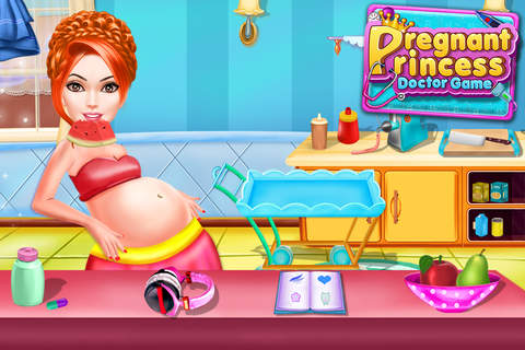 Pregnant Princess Doctor Game screenshot 3