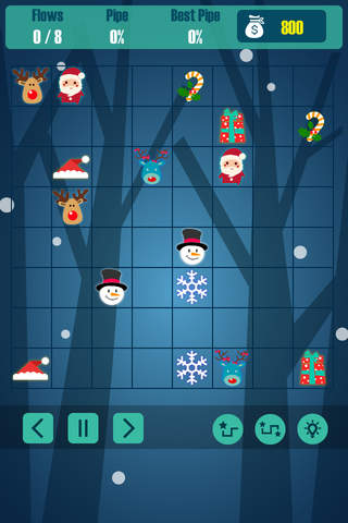 Silly Santa - Flow Christmas with snow, candy, and more! screenshot 2