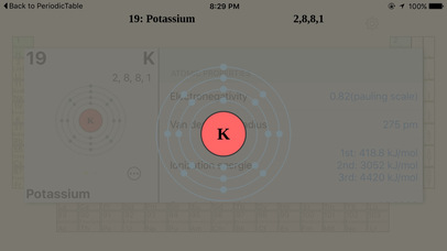 Pocket Chemistry Pro - Portable periodic table screenshot 3