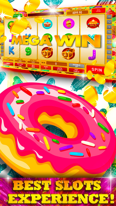 Screenshot 1 пончики и печенье слотов: казино бесплатно игры с лучшими побед лотереи