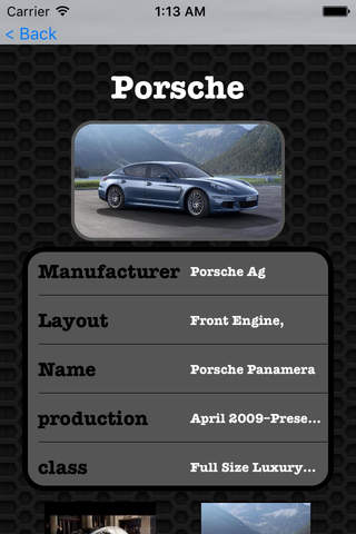 Porsche Panamera Premium Photos and Videos screenshot 2