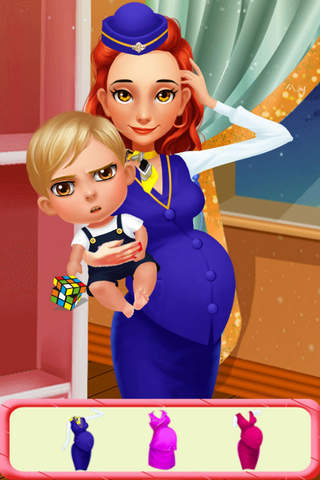 Mommy And Baby's Salon Time - Ocean Spa/Sugary Manager screenshot 4