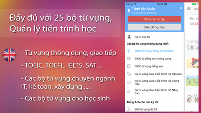 Hoc Tieng Anh - Tu Vung Tieng Anh screenshot 2