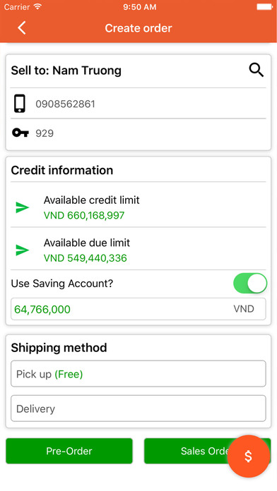 iCare Field Sales screenshot 3