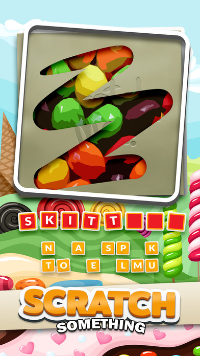 Swipe Pictures of Candy Trivia Games Pro screenshot 2