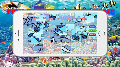 SeaFish Aquarium Jigsaw Puzzles Game For Kids screenshot 4