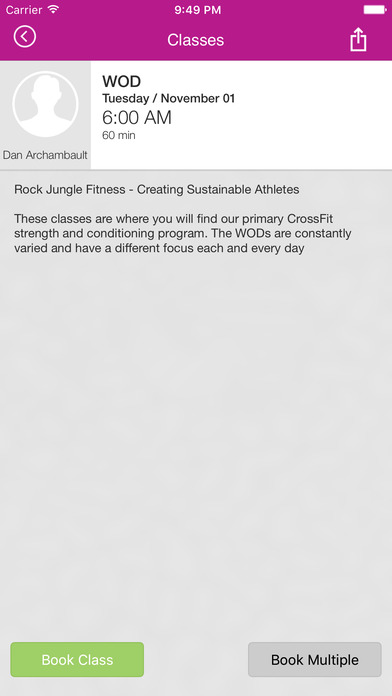 Rock Jungle Fitness screenshot 4