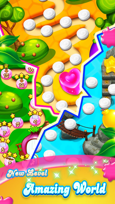 Candy Gems - New Best Match 3 Puzzle Game screenshot 4
