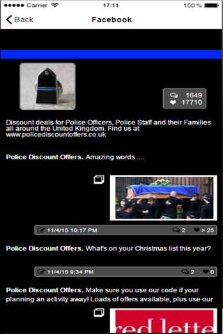 Police Discount Offers screenshot 2