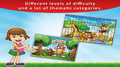 Cartoon Jigsaw Puzzle for Kids screenshot 3