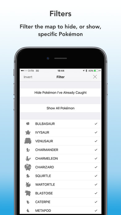 PokeTracker for Pokémon Go : Map and Notifications screenshot 4
