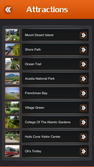 Bar Harbor Visitors Guide screenshot 3