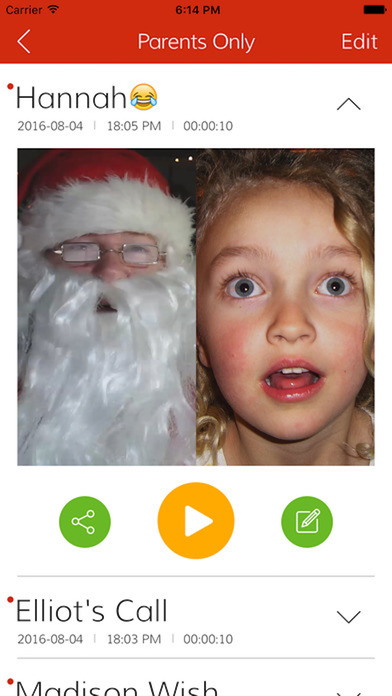 Fake Video Call & Record Santa Claus Christmas screenshot 3