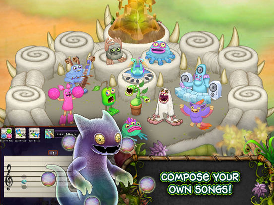 Screenshots of My Singing Monsters for iPad