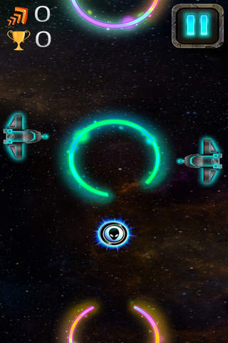 Flying Saucer - Spinning Circles Escape screenshot 3