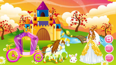 Decor Princess Carrige-Girl Games screenshot 3