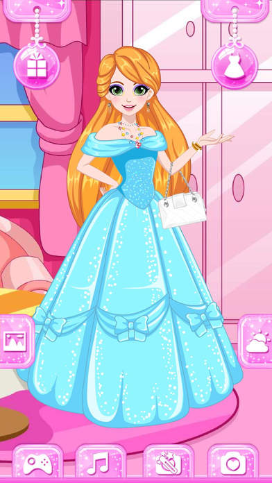 白雪肌肤公主-时尚美少女魔法换装女生游戏 screenshot 2