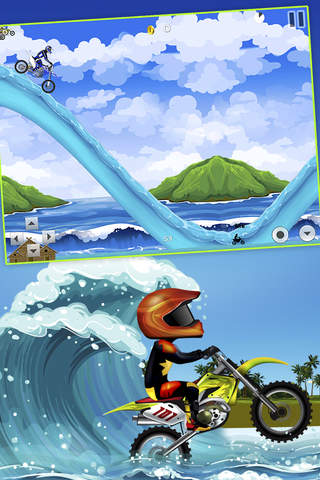 Dirt Bike Surfing - Wave Riders screenshot 2