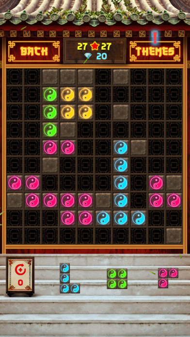 Block Puzzle 1010: china temple style,panda blocks screenshot 4
