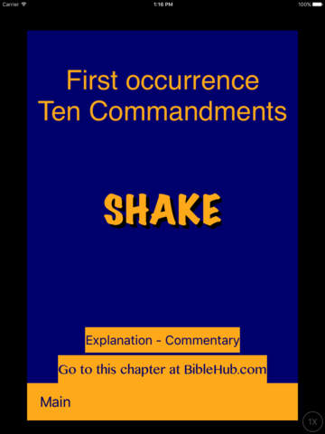 Bible Chapter Shake screenshot 2