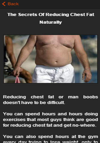 Methods To Reduce Chest Fat screenshot 2