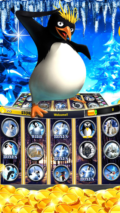 Frozen Penguin Slots Machine screenshot 3