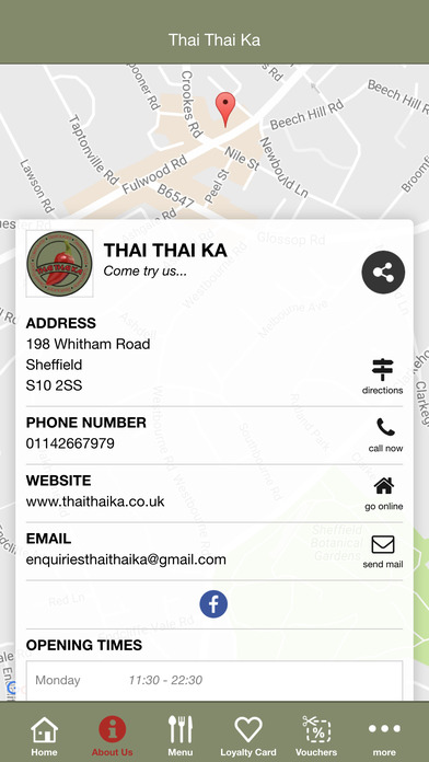 Thai Thai Ka Sheffield screenshot 2