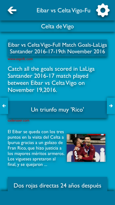 TLN-Todas Las Noticias del Real Club Celta de Vigo screenshot 2