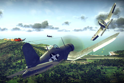 3D Blazing Heaven: Seversky P-35 screenshot 4