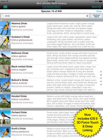 iBird Ultimate Guide to Birds