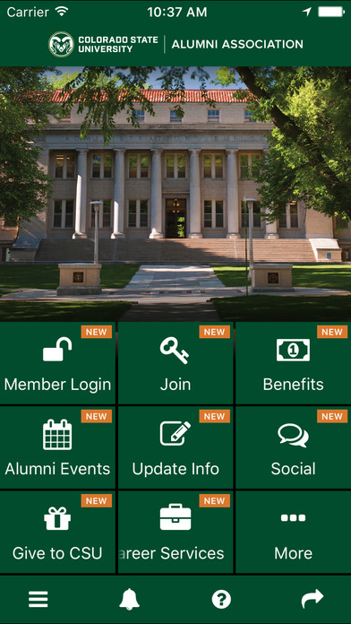 CSU Alumni Association screenshot 2