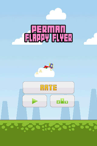 PERMAN - Flappy flyer the bird game screenshot 2