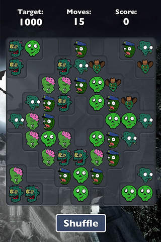 Zombie Crush Game screenshot 3
