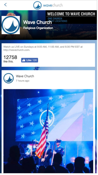 Wave Church App screenshot 2