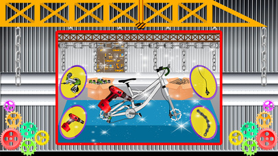 Cycle Factory- Repairing & Cleaning Garage Game screenshot 2