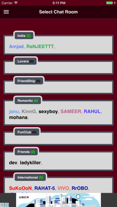 Live Chat Rooms screenshot 4