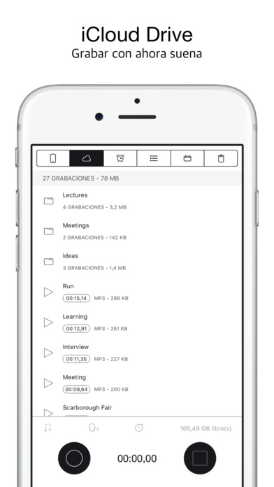 Captura de pantalla del iPhone 1