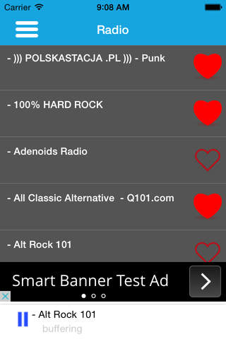 Punk Music Radio With Trending News screenshot 2
