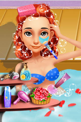 Mommy And Baby's Salon Time - Ocean Spa/Sugary Manager screenshot 2