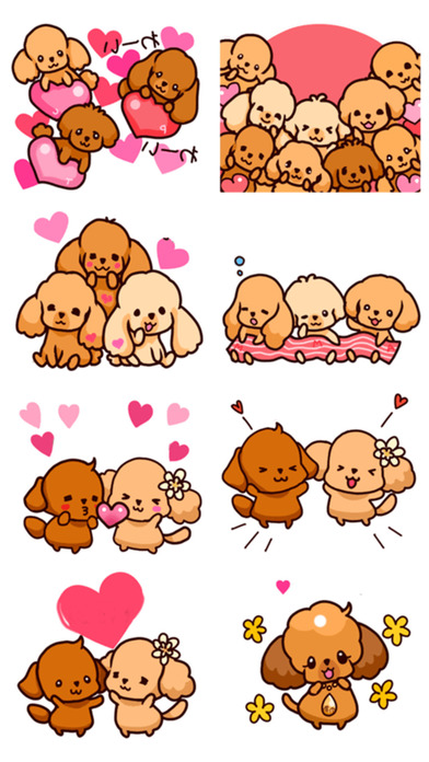 Poodle Love - Cute Dogs! screenshot 4