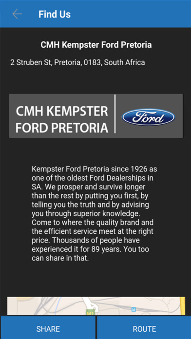 CMH Kempster Ford Pretoria screenshot 4