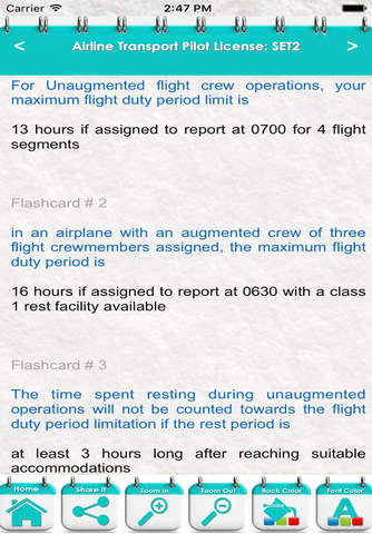 Airline Transport Pilot- License Test /1300 Flashcards Study Notes, Terms & Quizzes screenshot 2