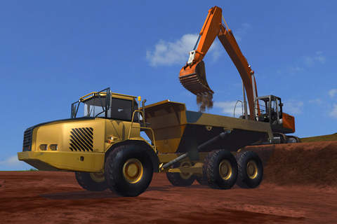 Extreme Machine Simulator: Dirt Truck Lorry Driver Sim 3D screenshot 2