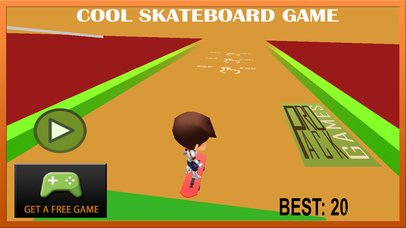 Cool skateboard game for kids: Drone Skateboarding screenshot 3