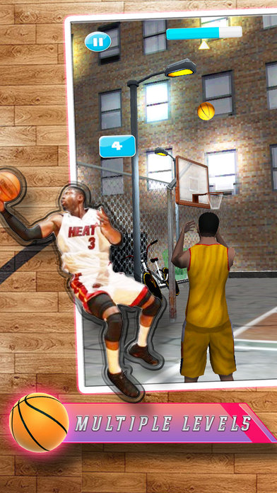 Real basketball king 2016 - practice techniques screenshot 4