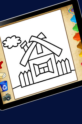 Coloring book & painting game for toddlers girls 3 screenshot 2