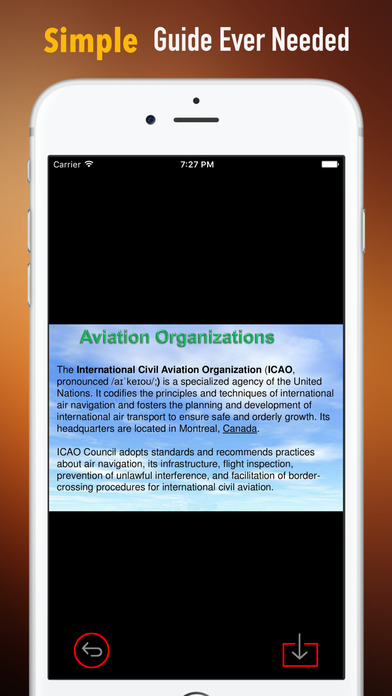 Aviation and Flight Training Dictionary-Exam Prep screenshot 2