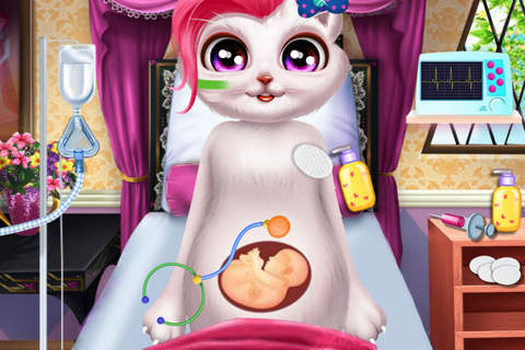 Sugary Kitty's Baby Tour-Pets Doctor Play screenshot 2